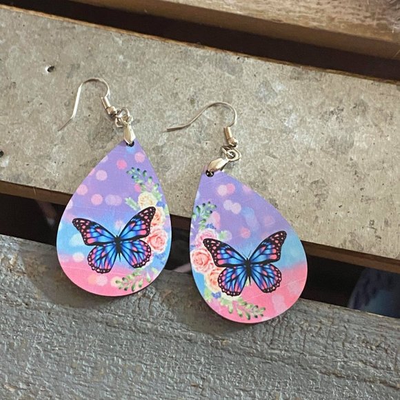 Butterfly Earrings - Picture 1 of 1